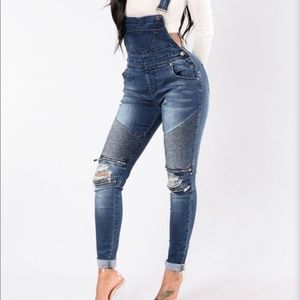 All Over Me overalls